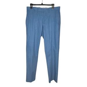 J by J. Crew Men's Tapered Blue 100% Cotton Lightweight Summer Pants Size 32x34